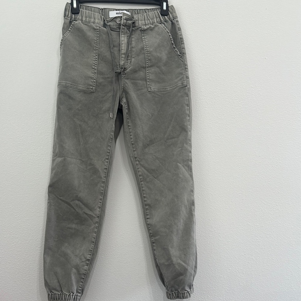 Mica High Rise Jogger Crop Jeans